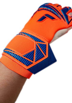 Reusch, TORWARTHANDSCHUHE ATTRAKT FREEGEL ADVANCE UNISEX - Torwarthandschuh - shocking orange blue