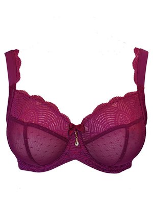 SugarShape CLARA - Underwired bra - bordeaux
