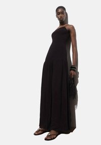 Mango - ASYMMETRICAL COMBINED - Îmbrăcăminte de ocazie - chocoladebruin Imagine miniatură 1