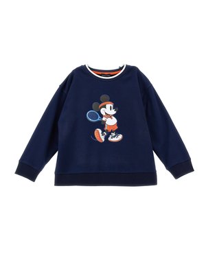 Monnalisa FELPA CON STAMP - Sweatshirt - blu navy