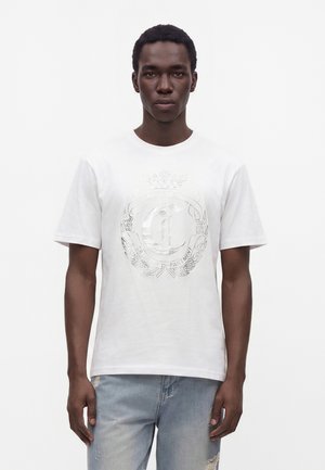 Just Cavalli, CROWN - T-shirt imprimé - white