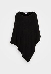 VIRIL BOATNECK PONCHO - Kapper - black