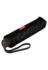 Reisenthel POCKET CLASSIC - Paraplu - signature black hot print