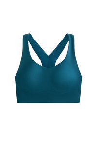 MEDIUM-SUPPORT COMPRESSIVE WITH CUPS - Medium support sports bra - blue grey