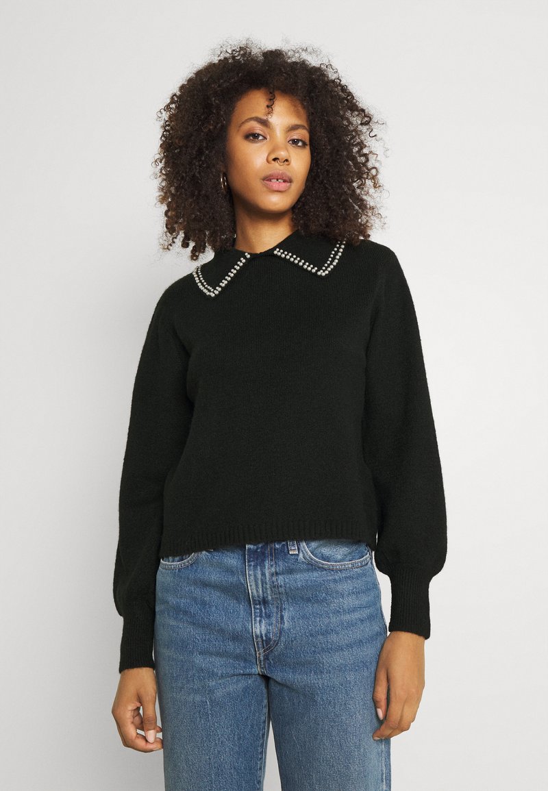 JDY JDYAUBRAY LIFE - Pulover - black