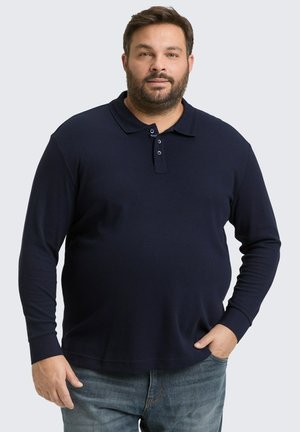 MIT WAFFELSTRUKTUR - Longsleeve - sky captain blue
