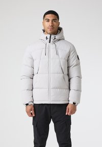 CLOSURE London RACER PUFFER - Jachetă de iarnă - stone