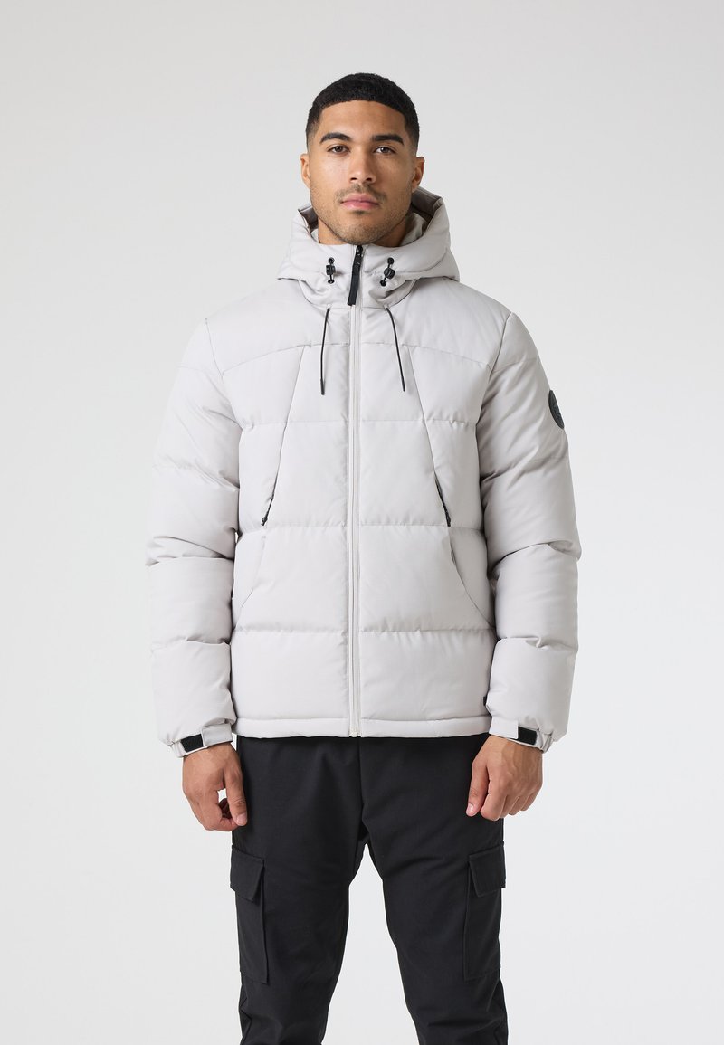 CLOSURE London RACER PUFFER - Jachetă de iarnă - stone