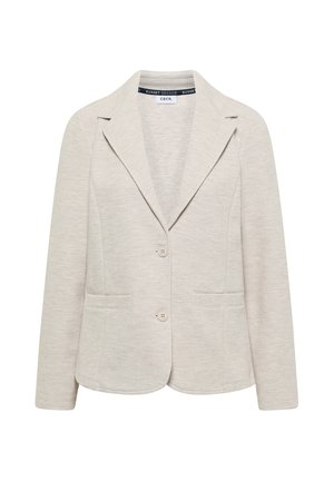 Cecil, BLAZER MIT STRUKTUR IN UNIFARBE - Blazer - cashmere beige melange