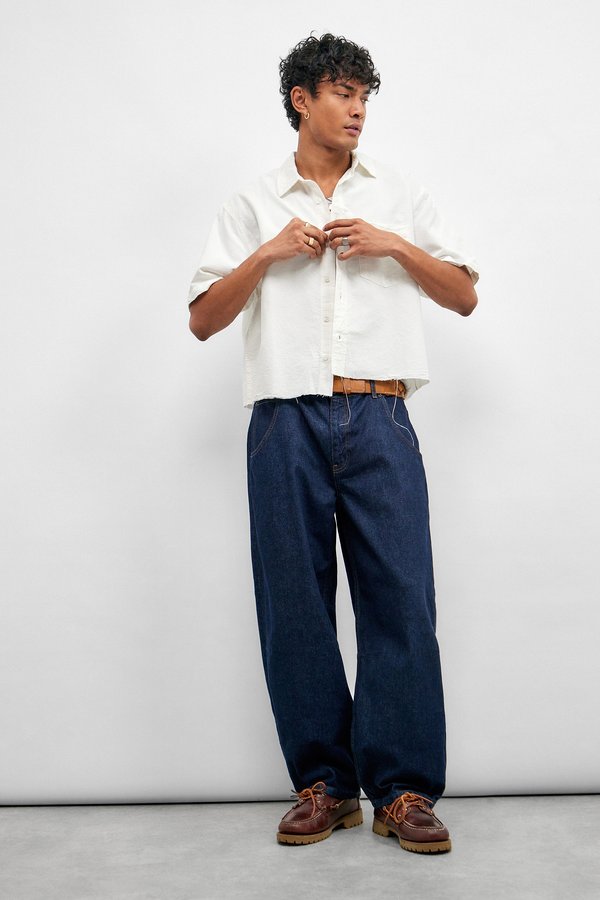 CACOON - Loose Jeans - rinse3