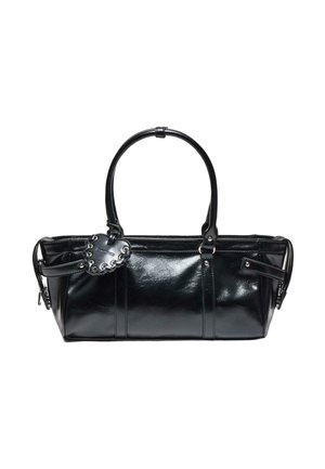 HEART DETAIL SHOULDER - Kabelka - black