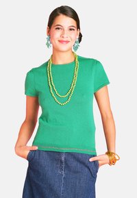 Antoine et Lili NOEMIE - Basic T-shirt - vert/green - Zalando