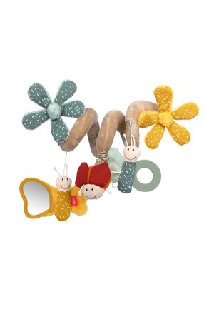 SIGIKID AKTIV-SPIRALE SCHMETTERLING - Jouet pour bébés - taupe gelb petrol