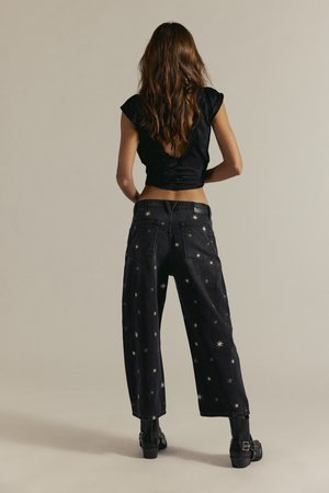 Free People DEEP TRANCE SHINE - Jean droit - starry night