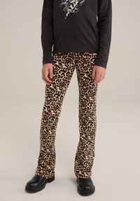 WE Fashion Legíny – nohavice - brown