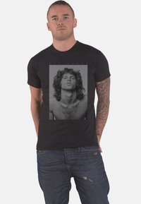 Paradiso Clothing THE DOORS JIM MORRISON BEADS BOYFRIEND - Print T-shirt - black