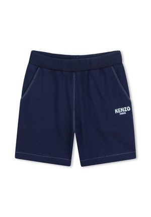 BERMUDA MET ELASTISCHE TAILLEBAND - Shorts - medieval blue