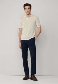 Hackett London TEXTURED - Piké - stone beige