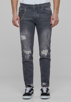 Jeans Tapered Fit - grey