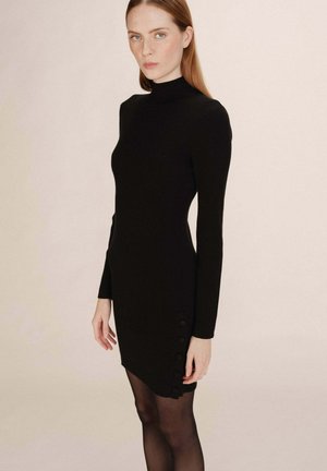 COURTE EN  TALCY - Robe fourreau - noir