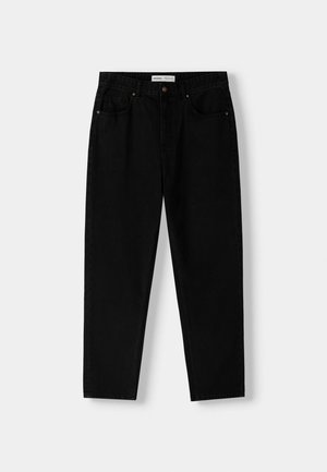 Bershka Relaxed fit jeans - black