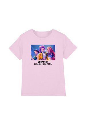 K-POP DEMON HUNTERS - HEROIC HUNTRIX - Print T-shirt - light pink