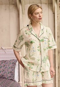 Cath Kidston REGULAR FIT - Pižamos komplektas - ecru roots print