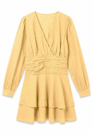 Vero Moda, MEHRLAGIGES KLEID VMMIE KURZES KLEID - Robe de jour - golden haze