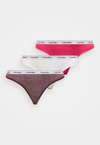 THONG LOGO ICON 3 PACK  - String - innuendo/dark berry