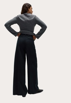 Marks & Spencer, PINSTRIPE SINGLE  - Bukser - navy mix