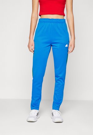 adidas Sportswear TIRO CUT 3 STRIPES TRACKPANTS - Verryttelyhousut - blue/green/white