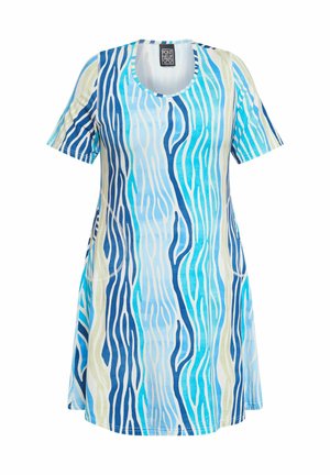 MAICA - Vestito di maglina - ocean blue