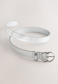 Next REGULAR - Ceinture - silver crackle