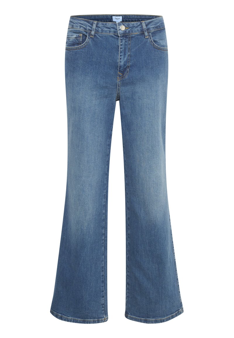 Saint Tropez Bootcut jeans blauw denim/bluedenim