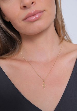 CROSS STAR - Necklace - gold
