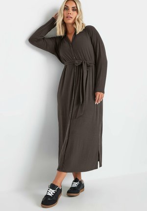 Yours Clothing Maxikleid - brown