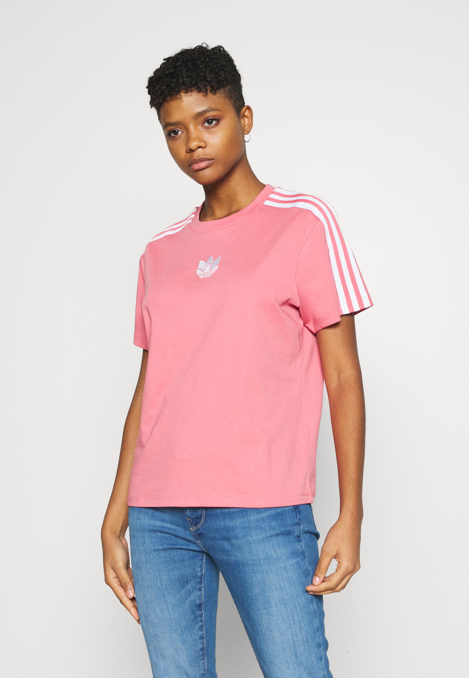 hazy rose adidas shirt
