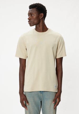 Camiseta básica - beige