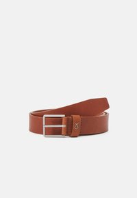 Calvin Klein FORMAL BELT 3,5 CM - Gürtel - cognac