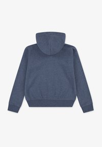 Abercrombie & Fitch ESSENTIALS FULL ZIP - Majica s kapuljačom i patentnim zatvaračem - vintage indigo heather