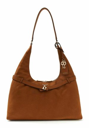 Guess, ELLA HOBO - Borsa a mano - cognac
