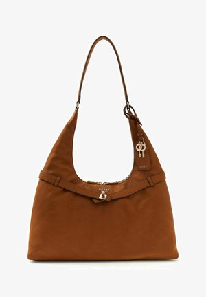 Guess, ELLA HOBO - Borsa a mano - cognac
