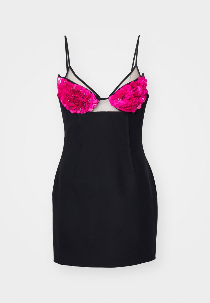 David Koma Cocktailjurk zwart David Koma Cocktailjurk zwart