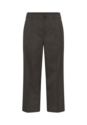 Kaffe Curve, KCLENOMA - Pantalon classique - dark grey check
