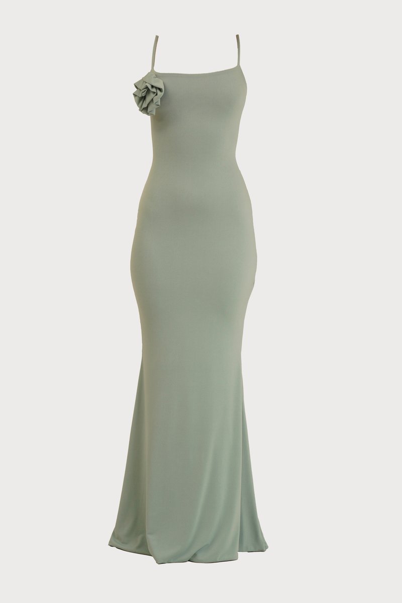WAL G TALL Cocktailjurk groen