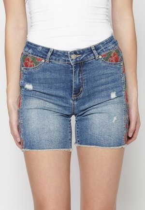 Jeans Shorts - azul osc  dark blue