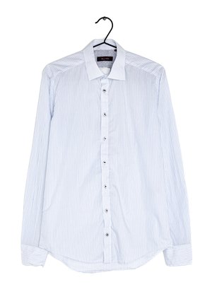 Button-down blouse - blue