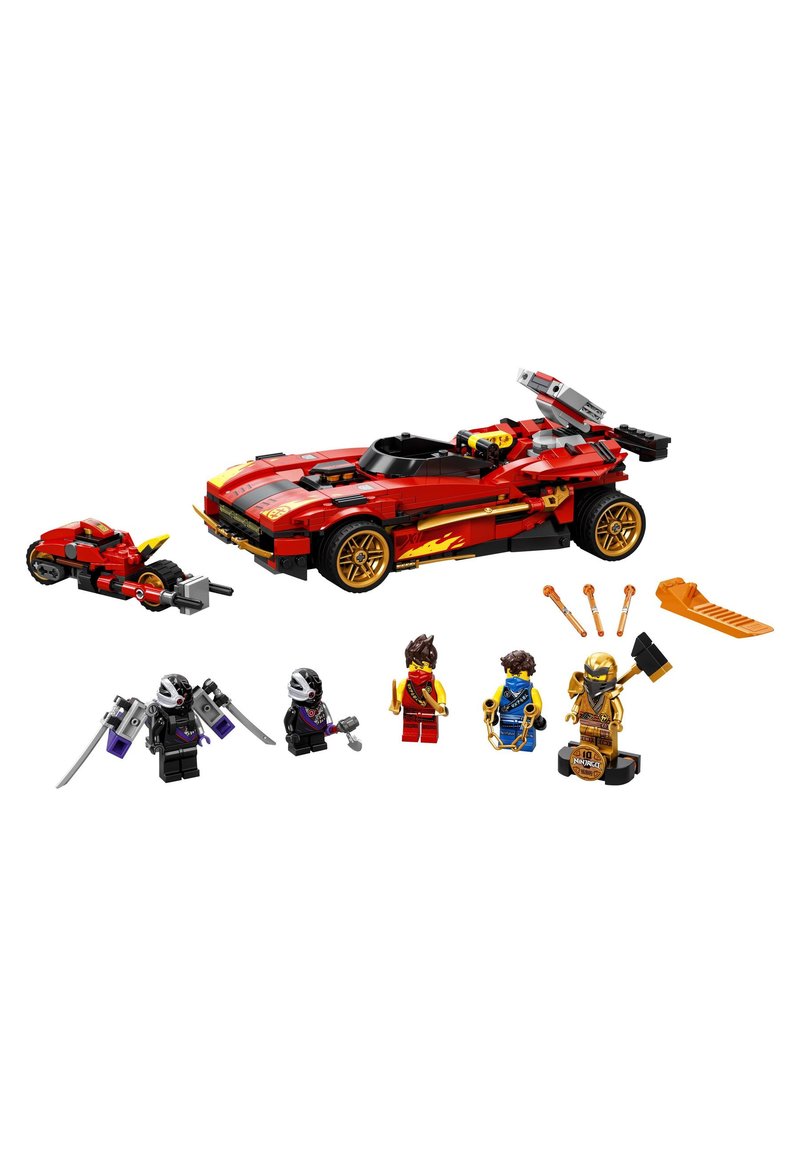 LEGO 71737 NINJAGO LEGACY X-1 NINJA CHARGER WITH COLE GOLDEN 