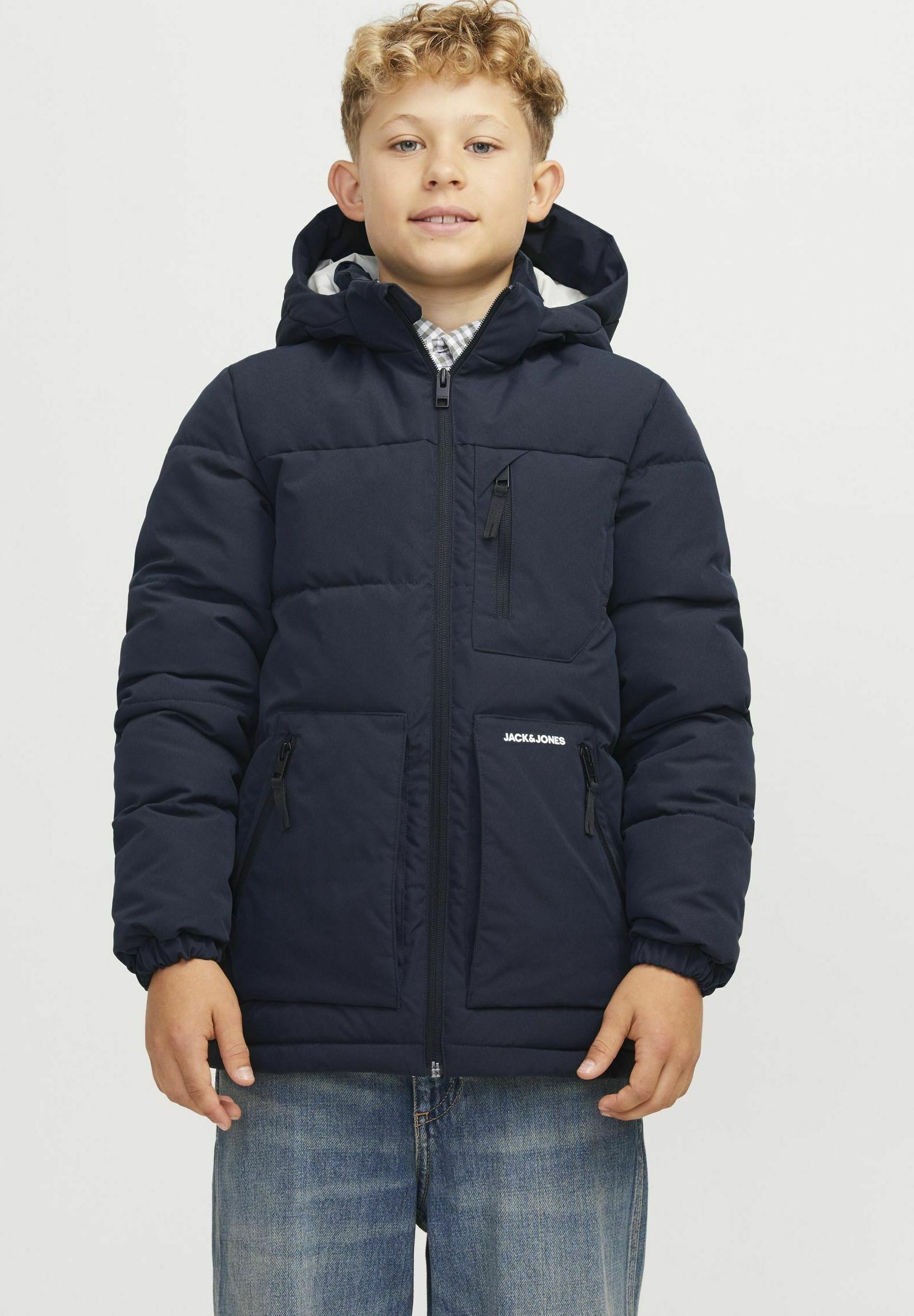 Giacca Invernale JACK & JONES Jjeseamless Recycle Puffer SN Jnr - Per Bambini E Ragazzi - Poliestere Riciclato - 5