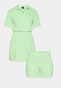 PLEATED DRESS 2-IN-1 - Žerzejové šaty - vivid green